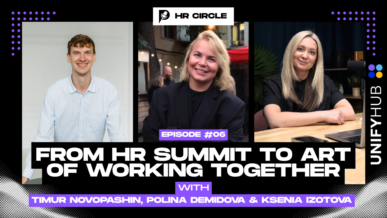 HR Circle Episode #06 cover — From HR Summit to Art of Working Together